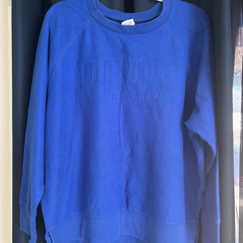 PINK Victoria's Secret Royal Blue Pullover